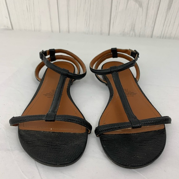 h&m black strappy sandals